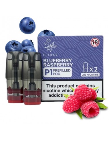 10x Elf Bar Mate 500 P1 Vorgefüllte Pods 20mg