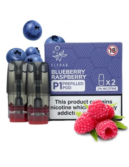 10x Elf Bar Mate 500 P1 Vorgefüllte Pods 20mg