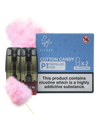 10x Elf Bar Mate 500 P1 Prefilled Pods 20mg