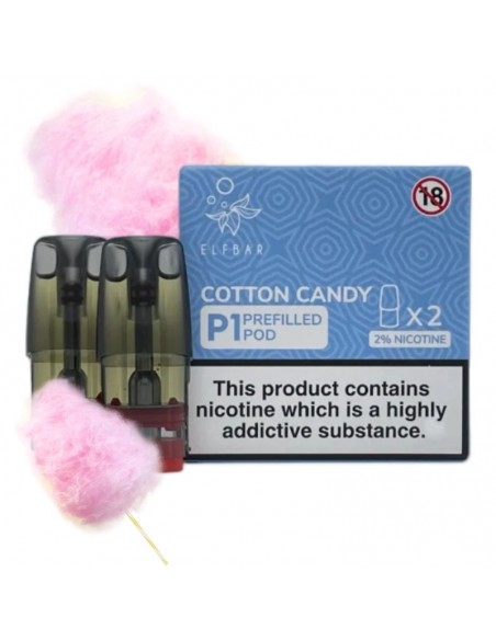 10x Elf Bar Mate 500 P1 Vorgefüllte Pods 20mg