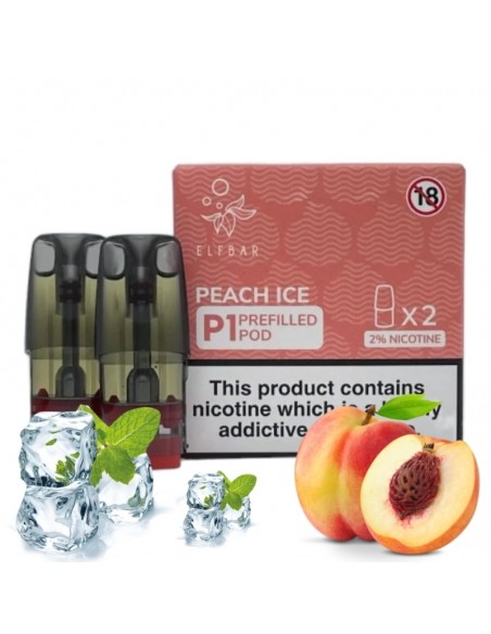 10x Elf Bar Mate 500 P1 Vorgefüllte Pods 20mg