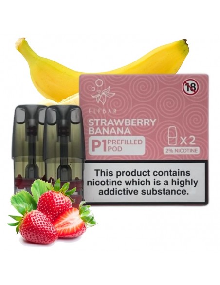 10x Elf Bar Mate 500 P1 Vorgefüllte Pods 20mg