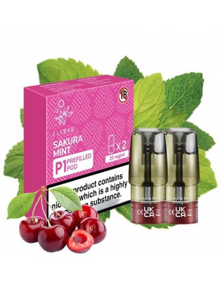 10x Elf Bar Mate 500 P1 Prefilled Pods 20mg