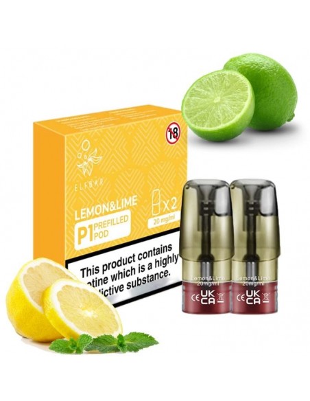 10x Elf Bar Mate 500 P1 Prefilled Pods 20mg