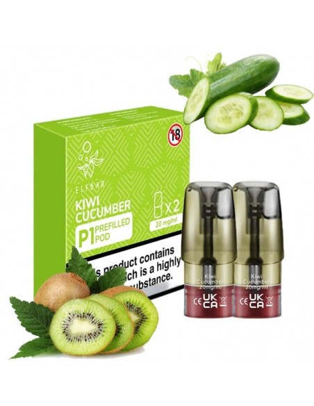 10x Elf Bar Mate 500 P1 Vorgefüllte Pods 20mg