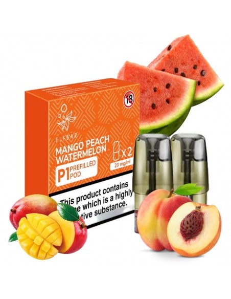 10x Elf Bar Mate 500 P1 Prefilled Pods 20mg