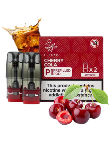 10x Elf Bar Mate 500 P1 Prefilled Pods 20mg