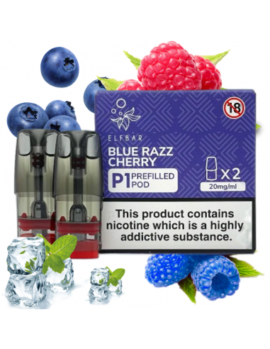 10x Elf Bar Mate 500 P1 Prefilled Pods 20mg