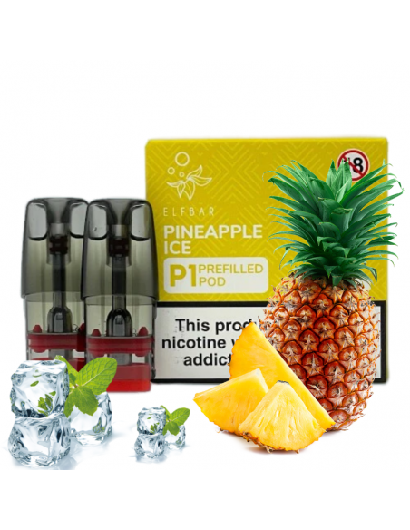 10x Elf Bar Mate 500 P1 Prefilled Pods 20mg