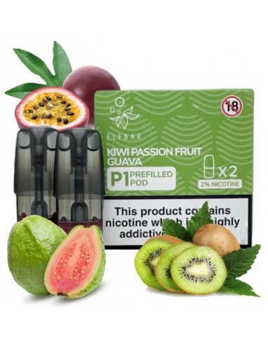 10x Elf Bar Mate 500 P1 Vorgefüllte Pods 20mg