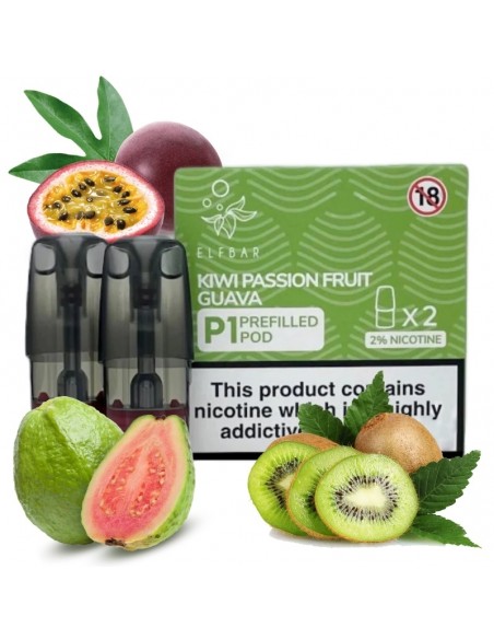 10x Elf Bar Mate 500 P1 Vorgefüllte Pods 20mg