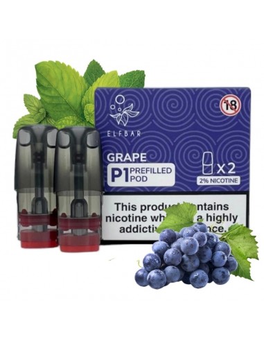 10x Elf Bar Mate 500 P1 Vorgefüllte Pods 20mg