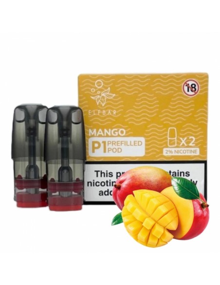 10x Elf Bar Mate 500 P1 Vorgefüllte Pods 20mg