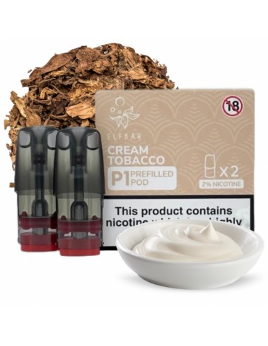 10x Elf Bar Mate 500 P1 Vorgefüllte Pods 20mg